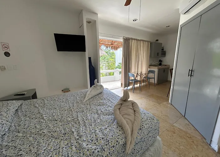 Apartment Blue Angel 21 A Unos Pasos De La Playa Y La 5 Av Playa del Carmen
