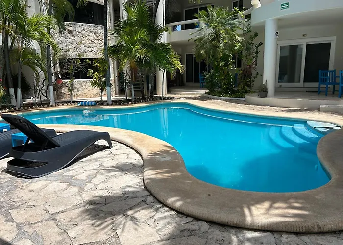 Apartment Blue Angel 21 A Unos Pasos De La Playa Y La 5 Av Playa del Carmen